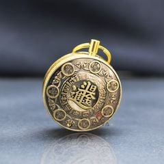 Bật Lửa Zorro Móc Khóa Đồng Xu Tiền Cổ Z623-401