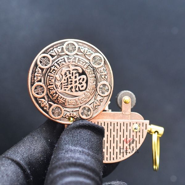 Bật Lửa Zorro Móc Khóa Đồng Xu Tiền Cổ Z623-401
