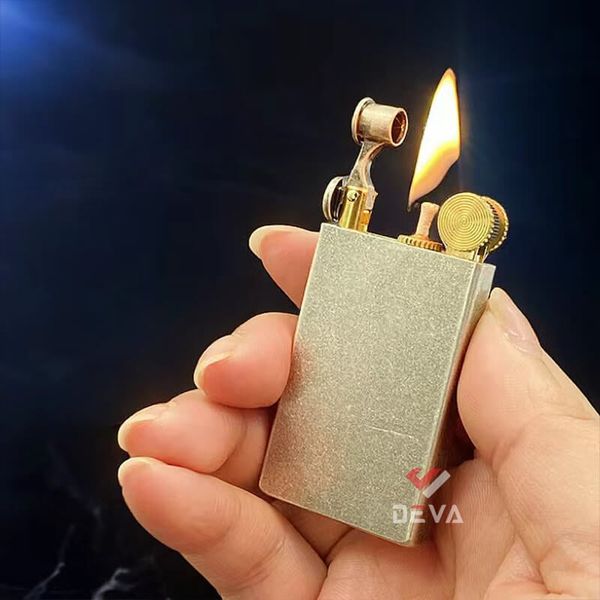 Bật lửa xăng đá chính hãng Zorro mũ chụp bấc phong cách retro Z761