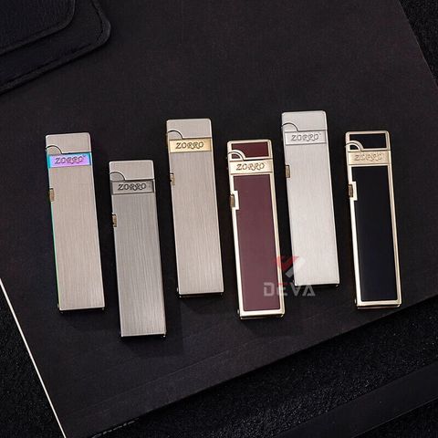 Bật lửa chính hãng Zorro xăng đá siêu nhỏ gọn series Z725