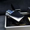 Bật lửa chính hãng Zorro sơn đen Titan hiện đại Z002