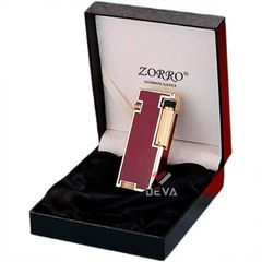 Bật lửa chính hãng Zorro sơn mài mở nắp tự động Z666
