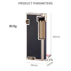 Bật lửa chính hãng Zorro sơn mài mở nắp tự động Z666