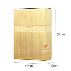 Bật lửa xăng đá chính hãng Zorro vỏ dày vân xước ZL7