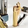 Bật lửa xăng đá Derui kèm bộ dụng cụ mở nắp rượu DR518