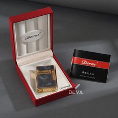 Bật lửa xăng đá chính hãng Derui phong cách hiện đại DR519