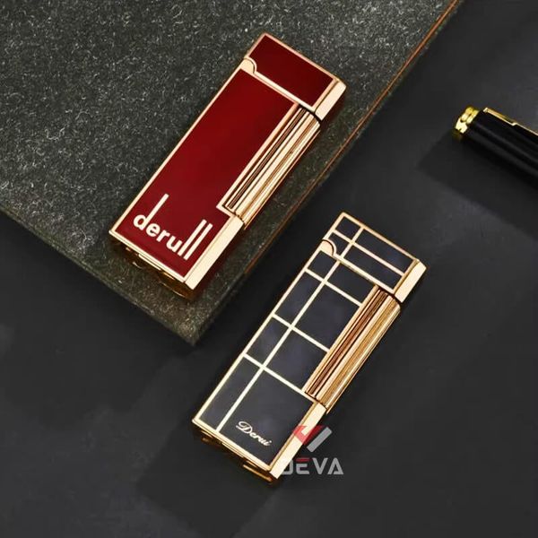 Bật lửa xăng đá chính hãng Derui phong cách thời trang DR517