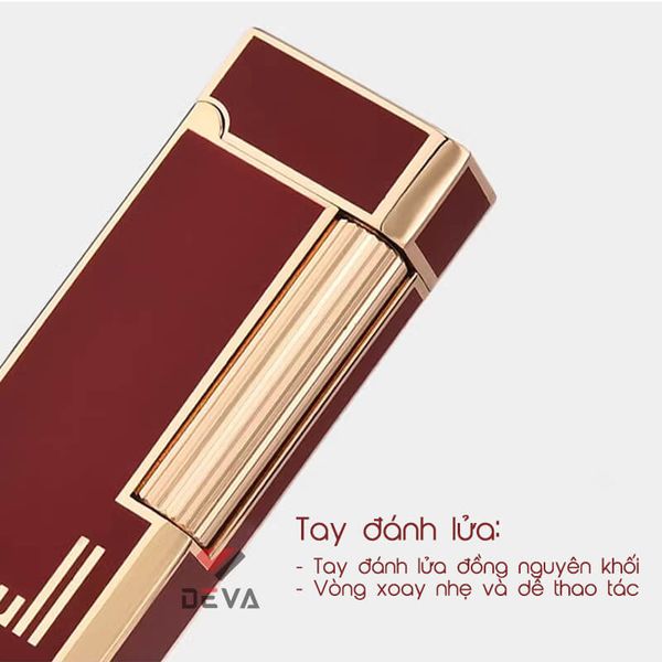 Bật lửa xăng đá chính hãng Derui phong cách thời trang DR517
