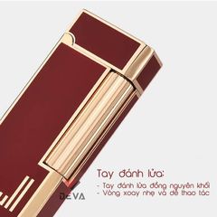 Bật lửa xăng đá chính hãng Derui phong cách thời trang DR517
