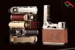 Bật lửa xăng đá Jobon  bọc da ZB 612-1