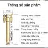 Bật lửa xăng đá chính hãng Dolphin móc khóa cán dài HY-740