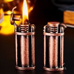 Bật lửa xăng đá phong cách giả cổ retro DC1-2