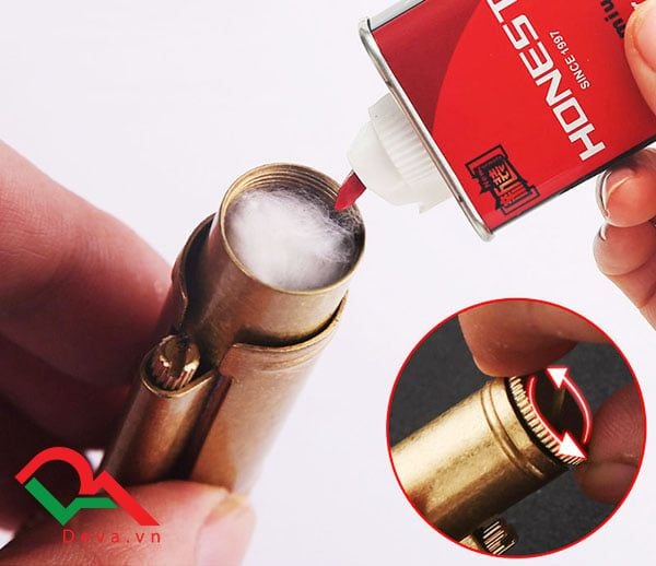 Bật lửa xăng đá Honest BCZ 468