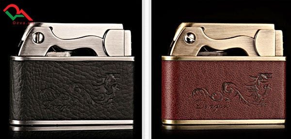 Bật lửa xăng đá Jobon  bọc da ZB 612-1