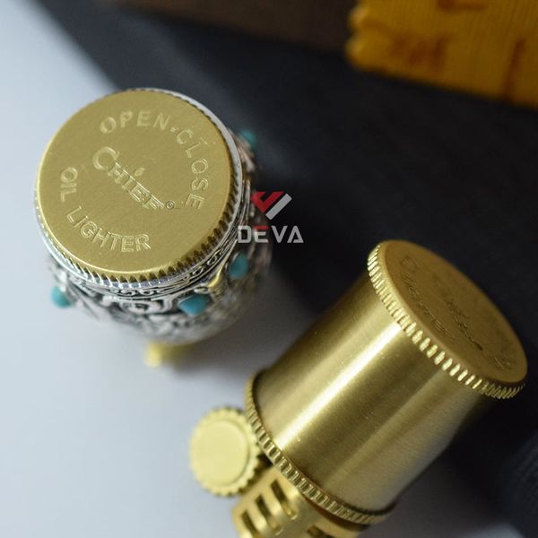 Mẫu bật lửa mini xăng đá Chief CF212