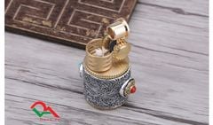 Bật lửa ốp bạc 925 Zorro Z583A