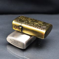 Bật Lửa Ronson Khắc Sâu Rồng Bay Lượn R10