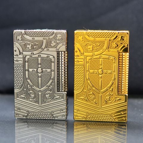 Dupont Xăng Đá 1 Lỗ Biểu Tượng Kỵ Sỹ Hoàng Gia DX29