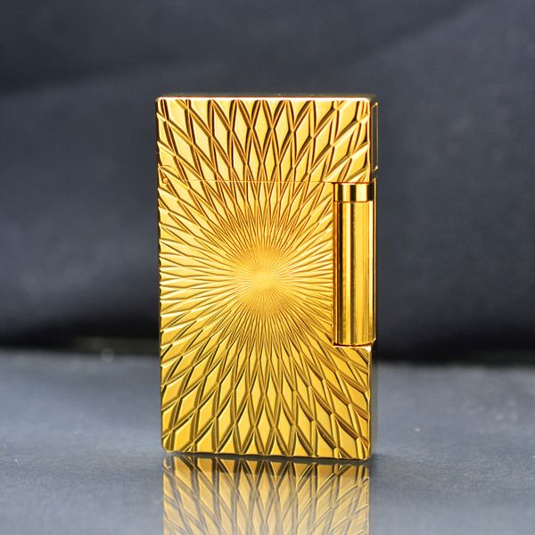 Dupont Xăng Đá 1 Lỗ Hoa Văn Ảo Giác 3D D39-DX