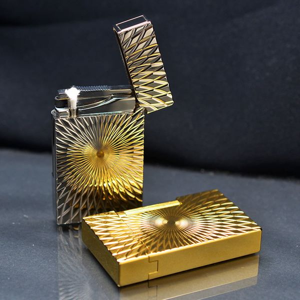 Dupont Xăng Đá 1 Lỗ Hoa Văn Ảo Giác 3D D39-DX