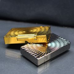 Dupont Xăng Đá 1 Lỗ Hoa Văn Ảo Giác 3D D39-DX