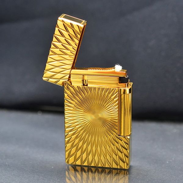 Dupont Xăng Đá 1 Lỗ Hoa Văn Ảo Giác 3D D39-DX