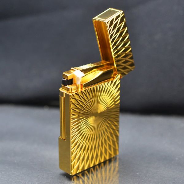 Dupont Xăng Đá 1 Lỗ Hoa Văn Ảo Giác 3D D39-DX