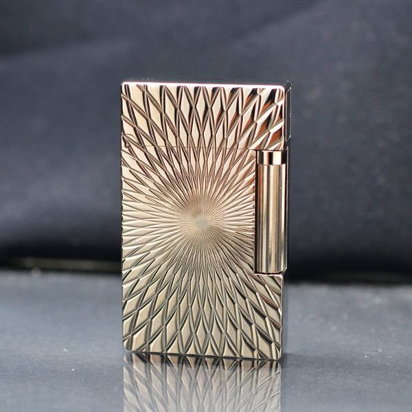 Dupont Xăng Đá 1 Lỗ Hoa Văn Ảo Giác 3D D39-DX