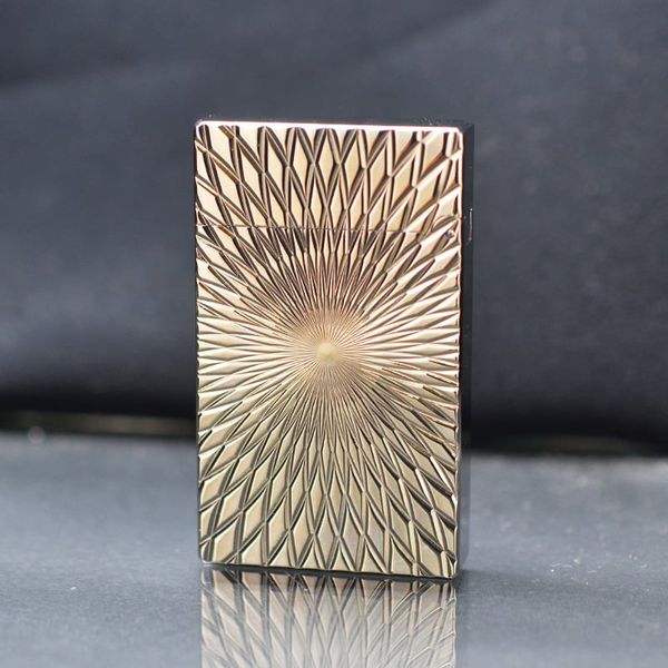 Dupont Xăng Đá 1 Lỗ Hoa Văn Ảo Giác 3D D39-DX