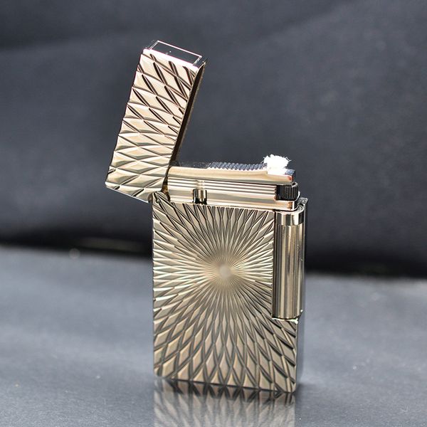 Dupont Xăng Đá 1 Lỗ Hoa Văn Ảo Giác 3D D39-DX