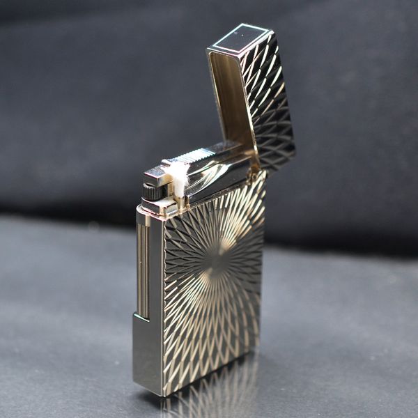 Dupont Xăng Đá 1 Lỗ Hoa Văn Ảo Giác 3D D39-DX