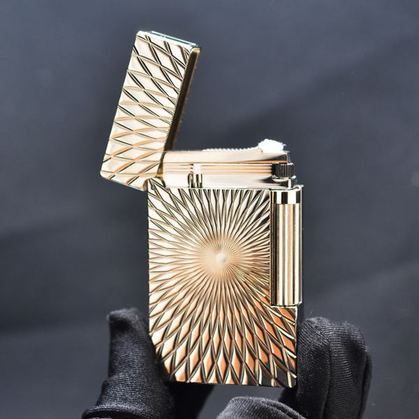 Dupont Xăng Đá 1 Lỗ Hoa Văn Ảo Giác 3D D39-DX