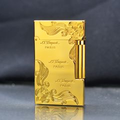 Dupont Xăng Đá 1 Lỗ Hoa Văn Cổ Điển DX23