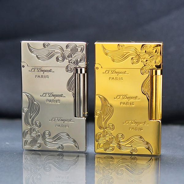 Dupont Xăng Đá 1 Lỗ Hoa Văn Cổ Điển DX23