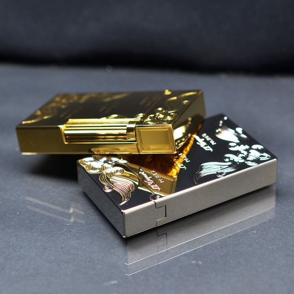 Dupont Xăng Đá 1 Lỗ Hoa Văn Cổ Điển DX23