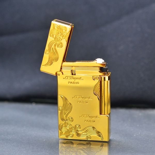 Dupont Xăng Đá 1 Lỗ Hoa Văn Cổ Điển DX23