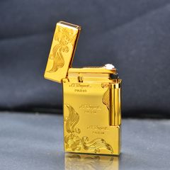 Dupont Xăng Đá 1 Lỗ Hoa Văn Cổ Điển DX23