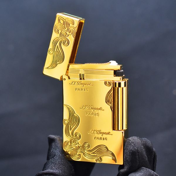 Dupont Xăng Đá 1 Lỗ Hoa Văn Cổ Điển DX23