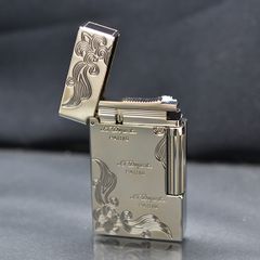 Dupont Xăng Đá 1 Lỗ Hoa Văn Cổ Điển DX23