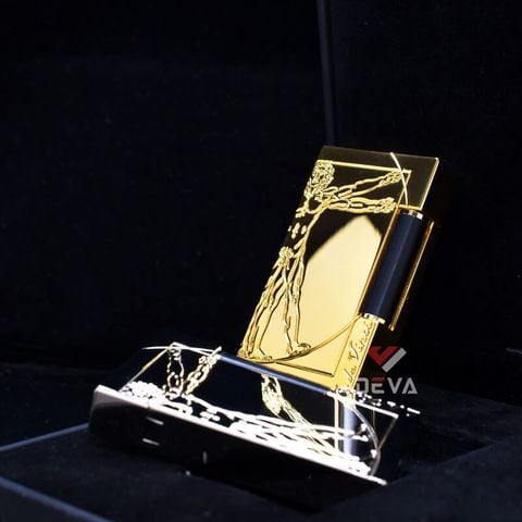 Dupont Hồng Kông Xăng Đá Chủ Đề Bức Hoạ Vitruvius Của Da Vinci DX04