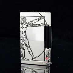 Dupont Hồng Kông Xăng Đá Chủ Đề Bức Hoạ Vitruvius Của Da Vinci DX04