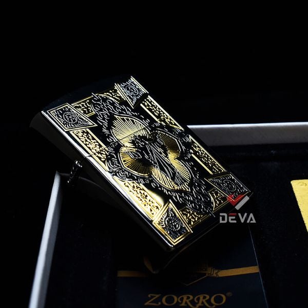 Bật lửa xăng đá Zorro chủ đề chúa Jesus bản giới hạn Z92139
