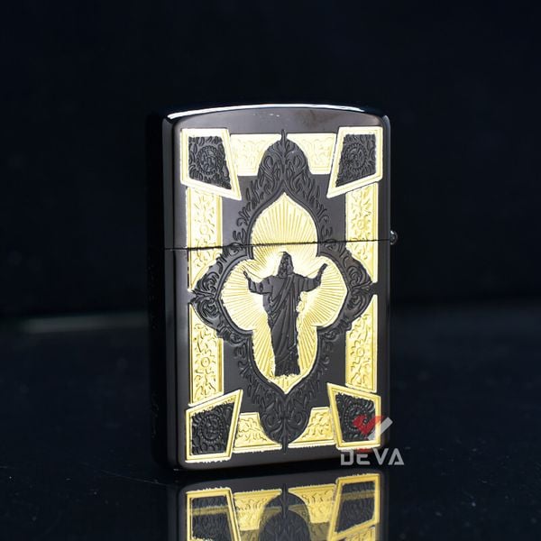 Bật lửa xăng đá Zorro chủ đề chúa Jesus bản giới hạn Z92139