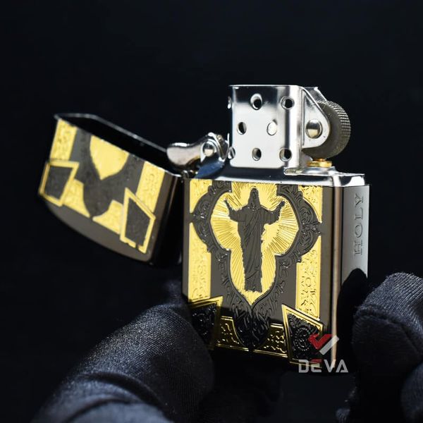 Bật lửa xăng đá Zorro chủ đề chúa Jesus bản giới hạn Z92139
