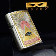 Bật lửa xăng đá Zorro hình con mắt của Horus bản giới hạn Z2-1130