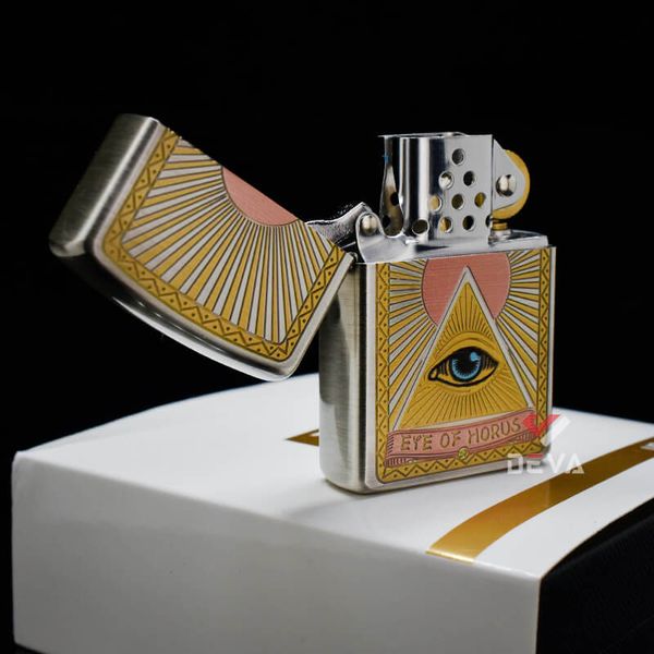 Bật lửa xăng đá Zorro hình con mắt của Horus bản giới hạn Z2-1130