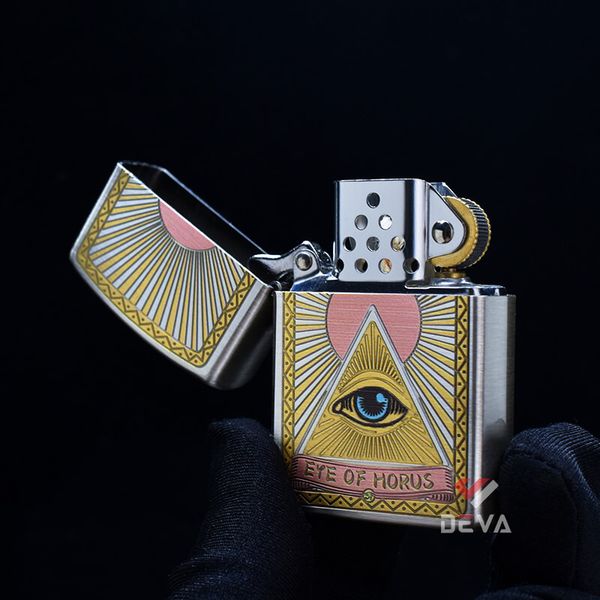 Bật lửa xăng đá Zorro hình con mắt của Horus bản giới hạn Z2-1130