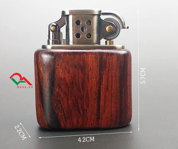 Bật lửa xăng đá Zorro vỏ gỗ Z506-103