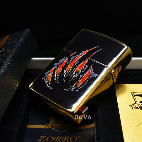 Bật lửa xăng đá Zorro in màu hình con hổ bản giới hạn Z91820