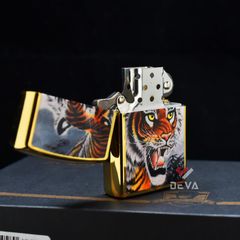 Bật lửa xăng đá Zorro in màu hình con hổ bản giới hạn Z91820